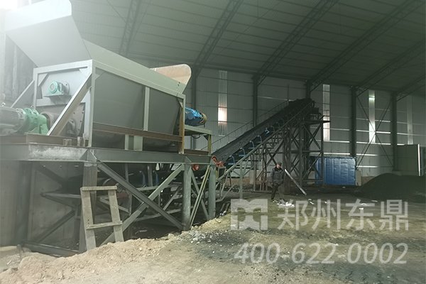 山西朔州煤泥烘干機生產線時機現(xiàn)場實拍