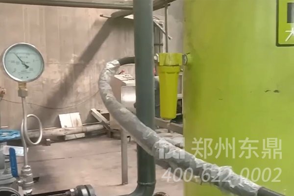 河北煤泥干燥機(jī)熱源改造項目現(xiàn)場