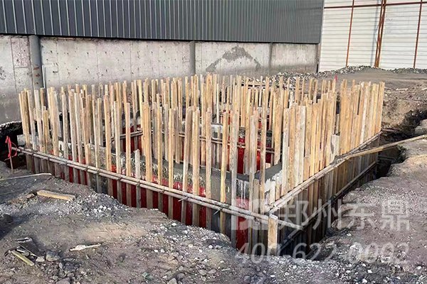 山西朔州煤泥烘干機(jī)項目基礎(chǔ)建設(shè)現(xiàn)場實拍圖