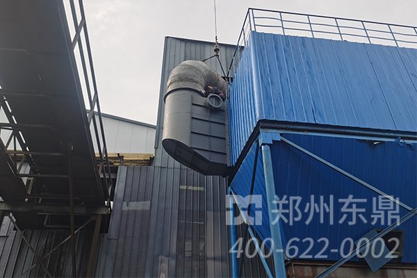內(nèi)蒙古煤泥烘干機除塵設(shè)備安裝現(xiàn)場
