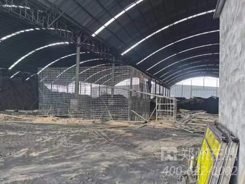 內(nèi)蒙大型煤泥干燥設備基礎建設現(xiàn)場