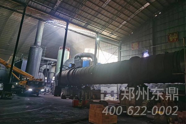 陜西煤泥烘干機(jī)項目安裝現(xiàn)場實拍圖